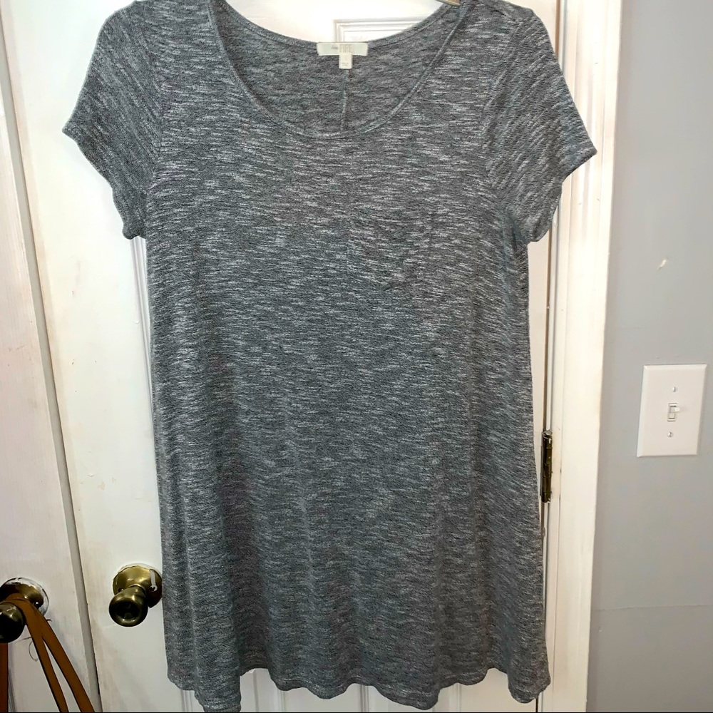 Grey Dress w Pocket